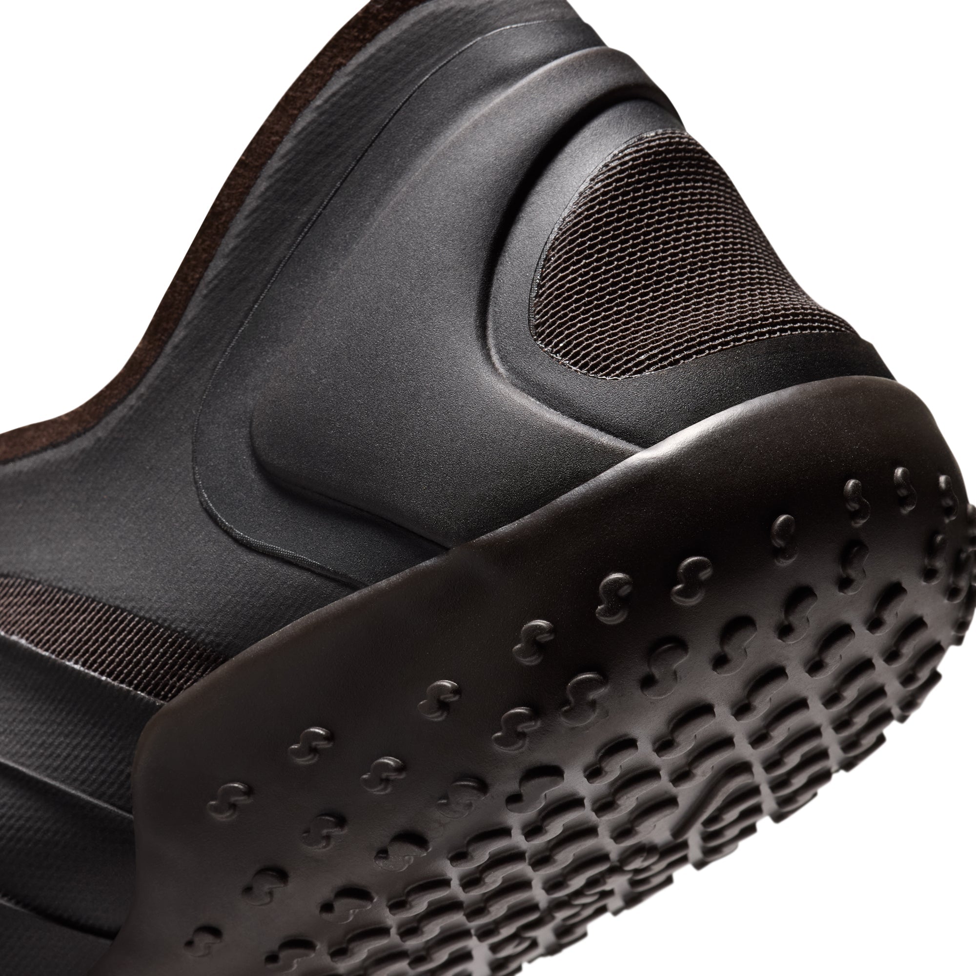 NikeSKIMS FOOTWEAR MESH RIFT | VELVET BROWN FLAT ON A WHITE BACKGROUND @ | FOCUS: 0.0, 1.0, 0.9
