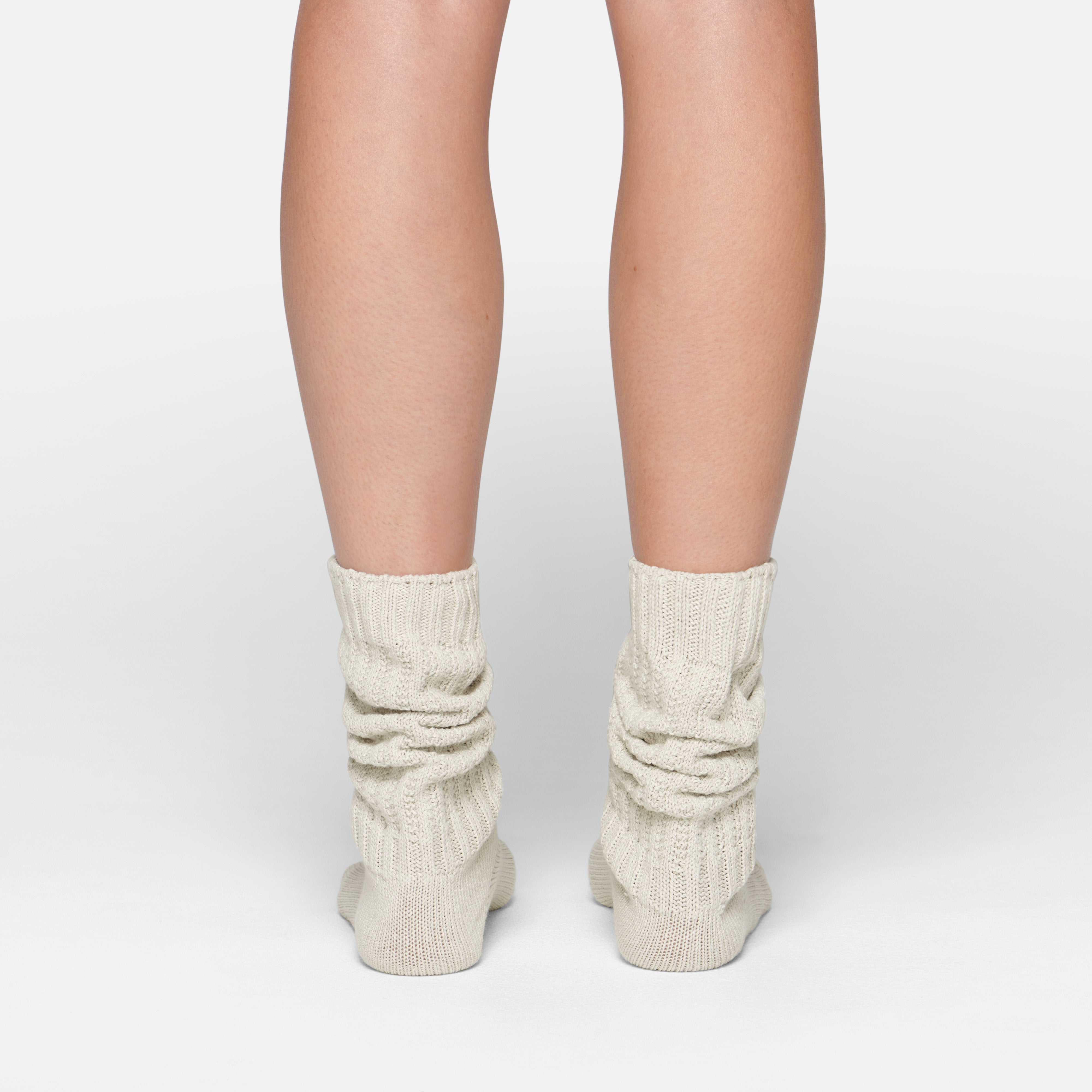 SLOUCHY CABLE SOCK