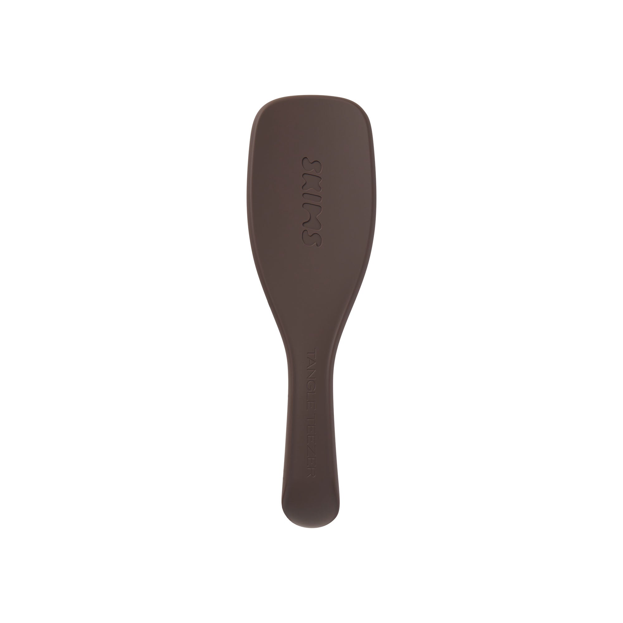TANGLE TEEZER X SKIMS THE ULTIMATE DETANGLER | FINE AND FRAGILE COCOA FLAT ON A WHITE BACKGROUND | FLT