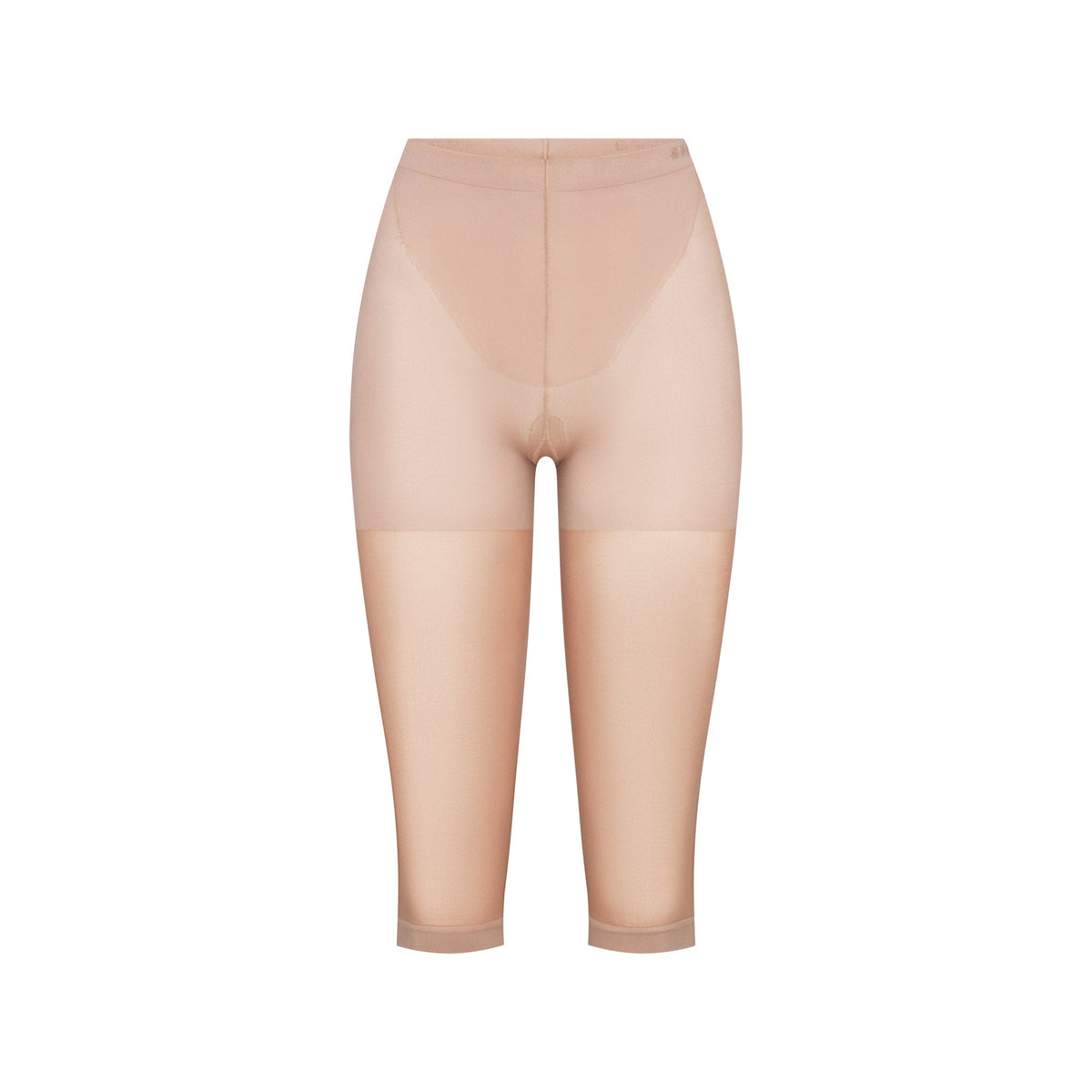 HOSIERY SHAPING CAPRI TIGHTS | SIENNA (HOSIERY) FLAT ON A WHITE BACKGROUND | FLT
