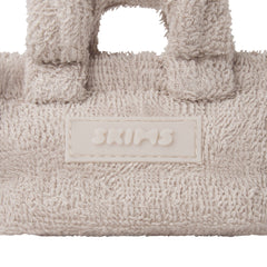 TERRY MICRO TOTE KEYCHAIN | STONE ADDITIONAL FABRIC DETAILS