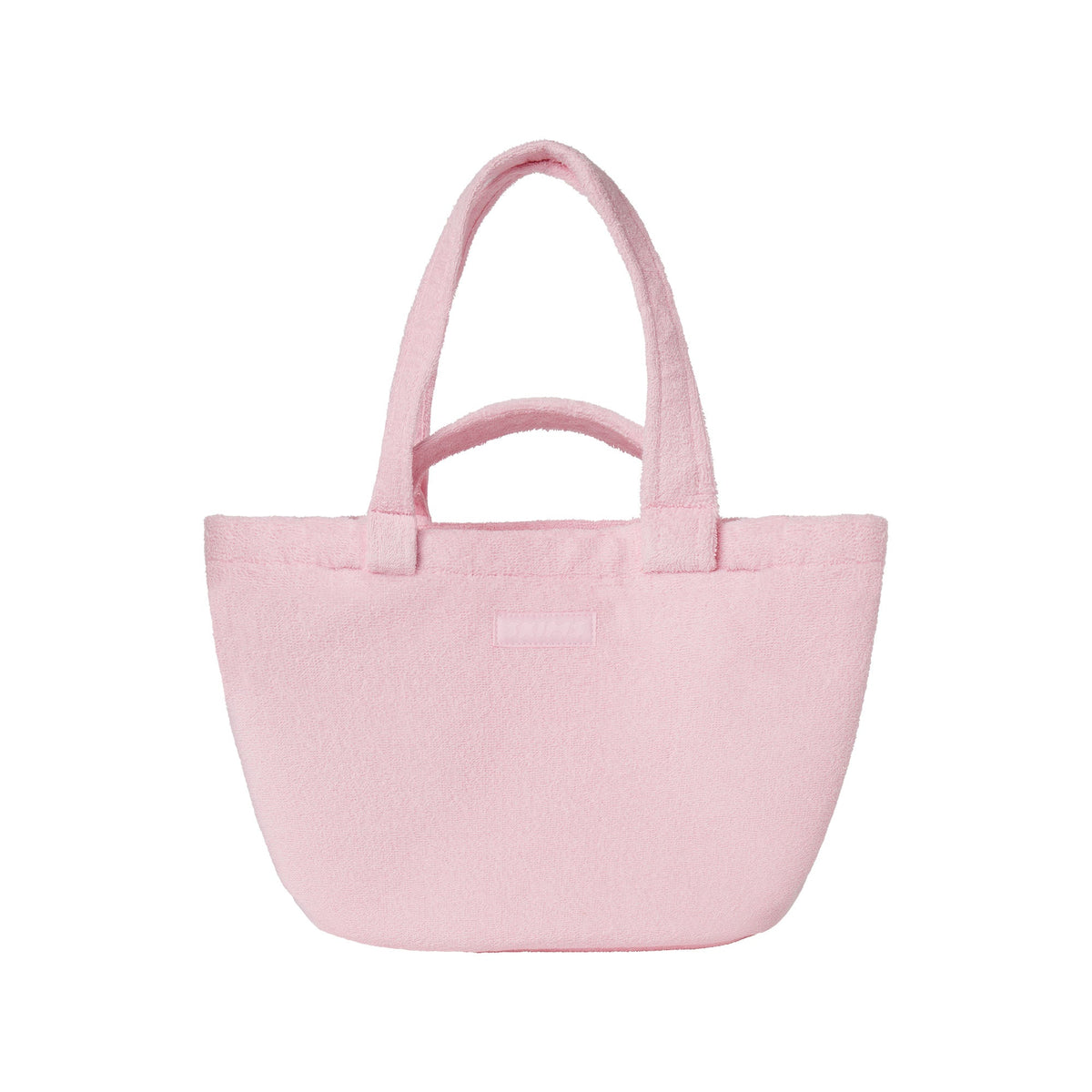 TERRY MEDIUM TOTE | PEONY FLAT ON A WHITE BACKGROUND | FLT