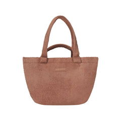 TERRY MEDIUM TOTE | SIENNA FLAT ON A WHITE BACKGROUND @ | FLT