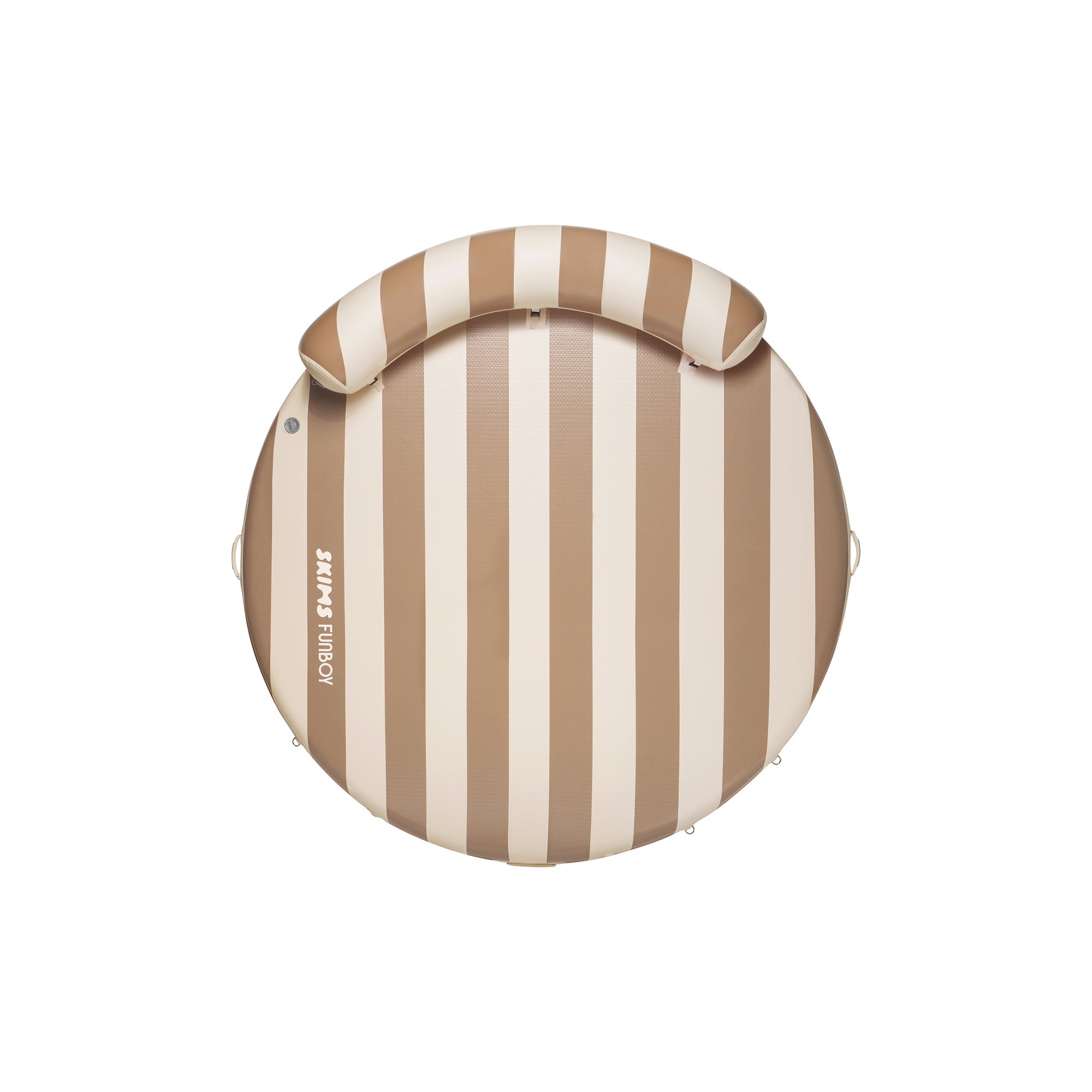 FUNBOY X SKIMS LEISURE ISLAND | SIENNA STRIPE LAYS FLAT ON A WHITE BACKGROUND | FLT