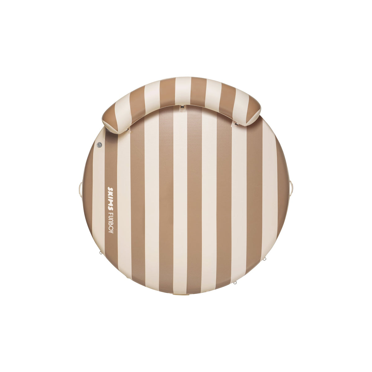 FUNBOY X SKIMS LEISURE ISLAND | SIENNA STRIPE LAYS FLAT ON A WHITE BACKGROUND | FLT