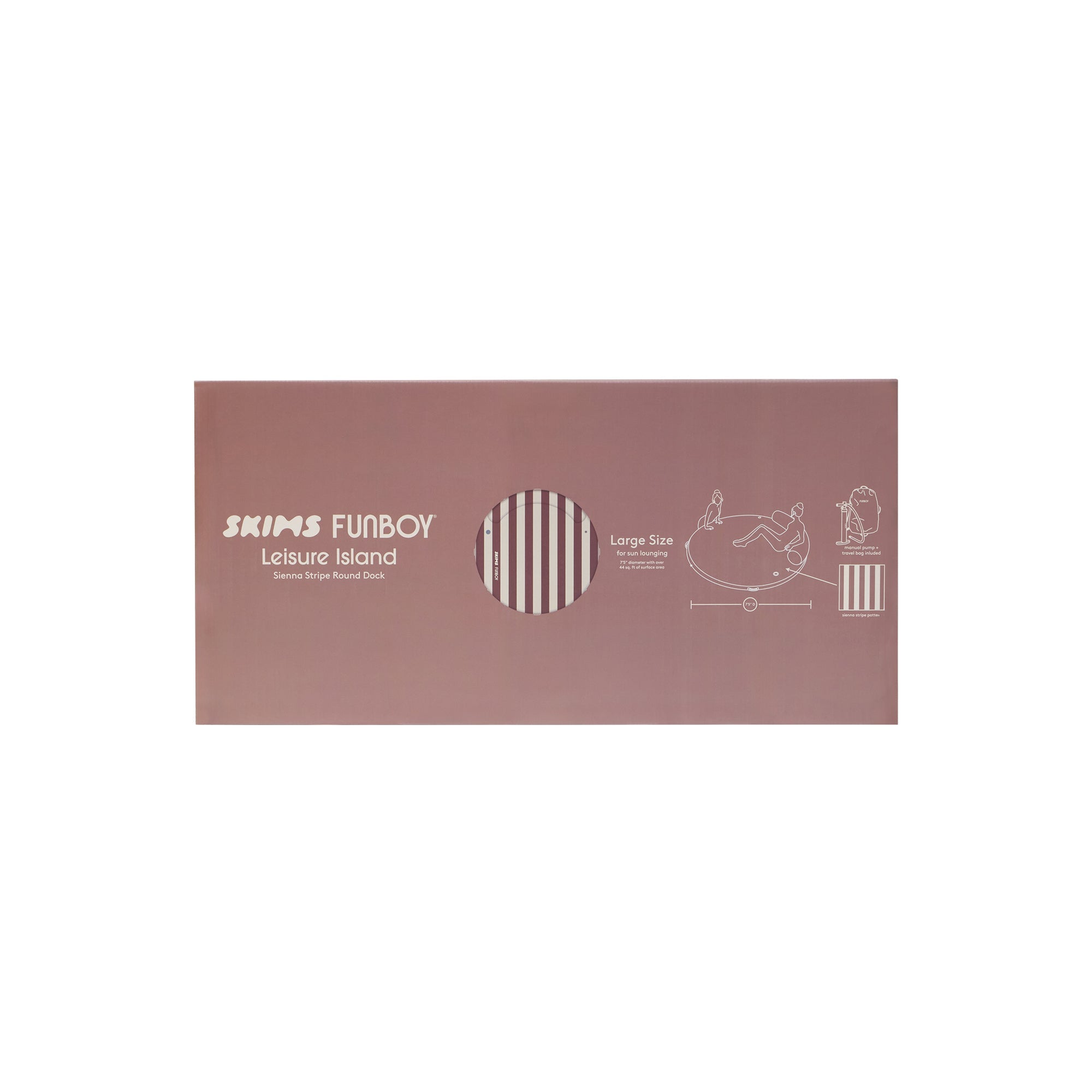FUNBOY X SKIMS LEISURE ISLAND | SIENNA STRIPE ADDITIONAL FABRIC DETAILS