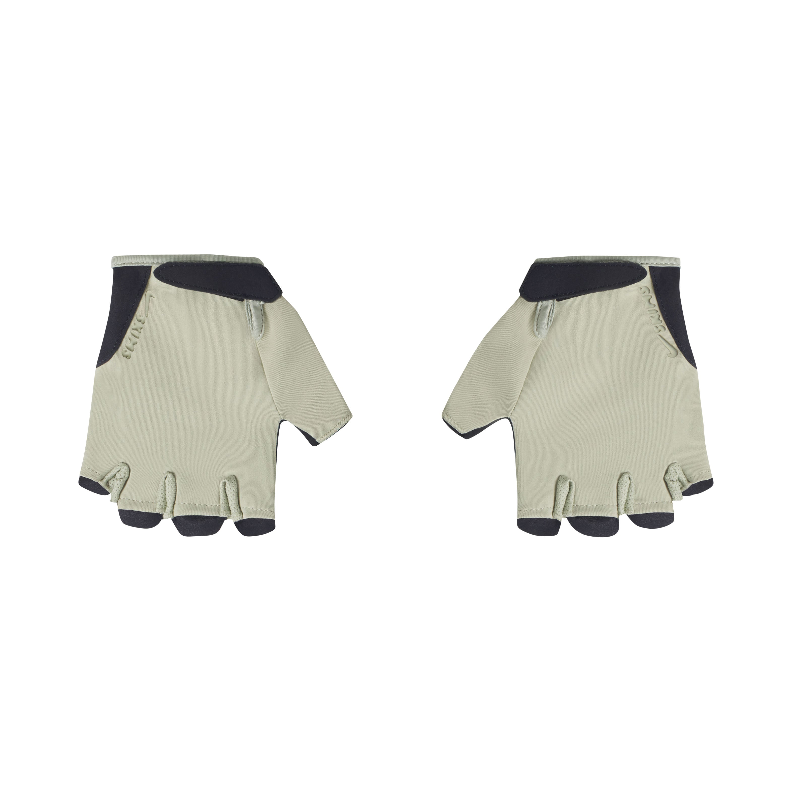 NikeSKIMS ACCESSORIES TRAINING GLOVES | TALC & LAYS FLAT ON A WHITE BACKGROUND | FLT