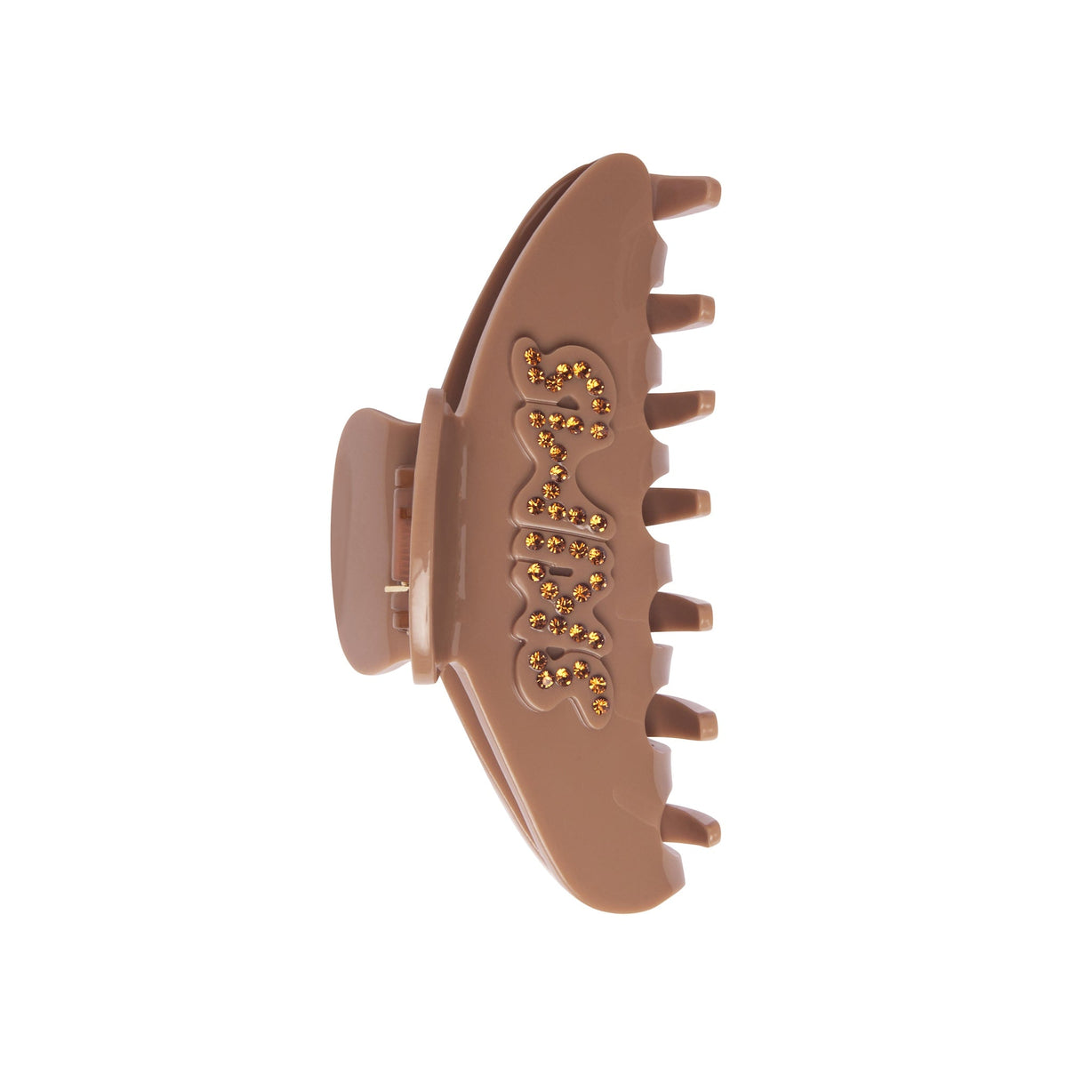 GETTING READY ACCESSORIES CLAW CLIP | SIENNA (HAIR ACCESSORIES, ACCESSORIES) LAYS FLAT ON A WHITE BACKGROUND | FLT