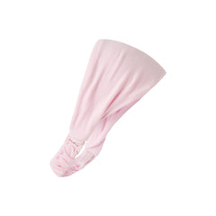 COTTON JERSEY WIDE HEADBAND | CHERRY BLOSSOM & LAYS FLAT ON A WHITE BACKGROUND | FLT