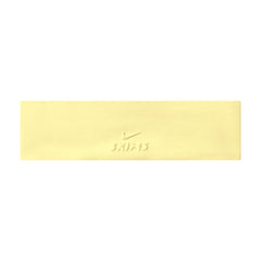 NikeSKIMS ACCESSORIES HEADBAND | BICYCLE YELLOW & LAYS FLAT ON A WHITE BACKGROUND | FLT