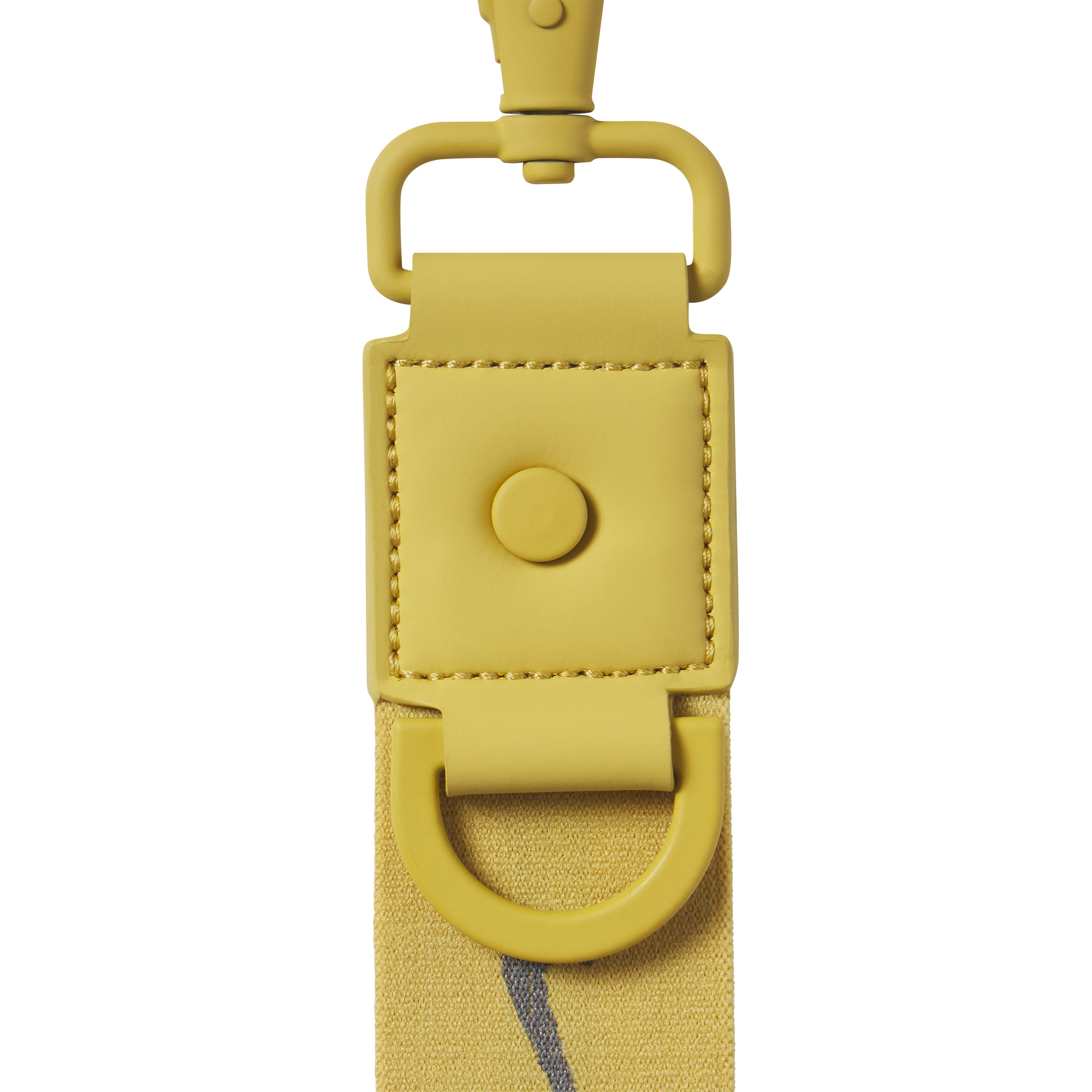 NikeSKIMS ACCESSORIES KEYCHAIN WRISTLET | CITRINE & LAYS FLAT ON A WHITE BACKGROUND | FLT