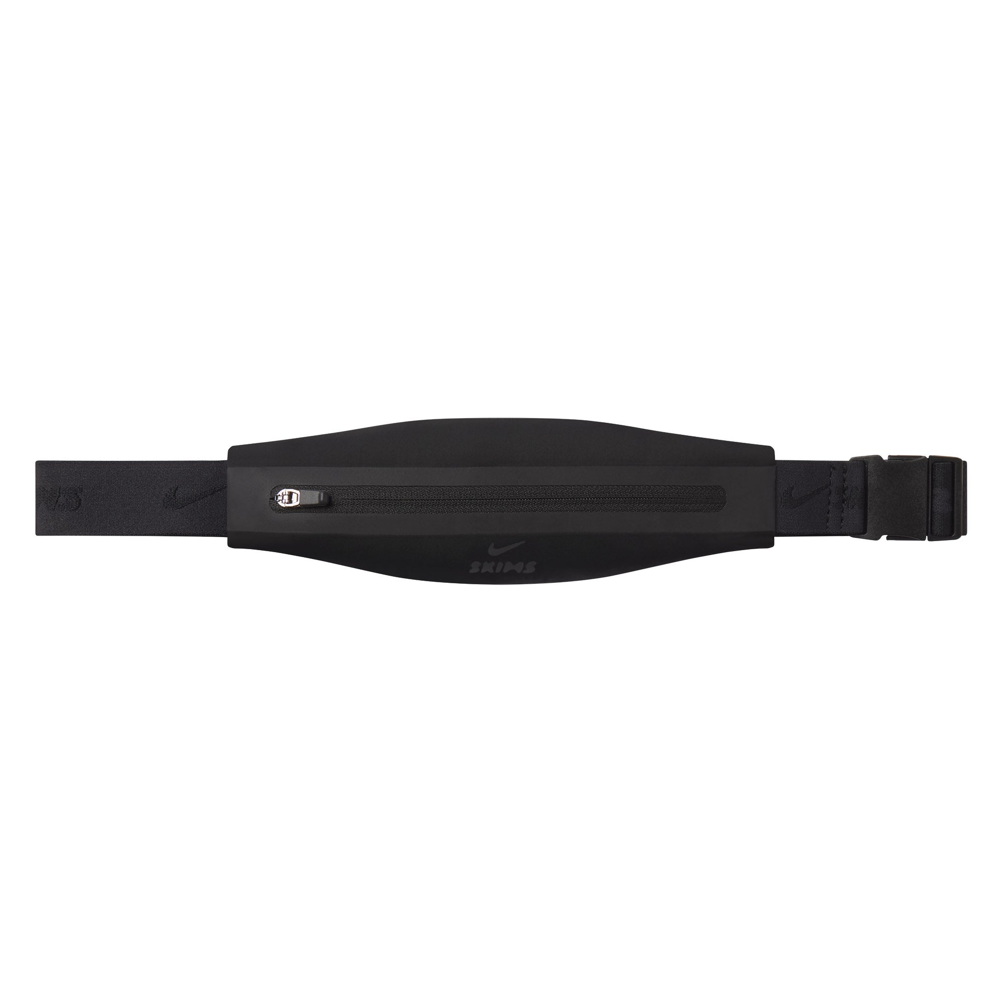 NikeSKIMS ACCESSORIES SLIM WAISTPACK | OBSIDIAN & LAYS FLAT ON A WHITE BACKGROUND | FLT