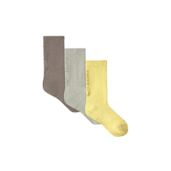 NikeSKIMS ACCESSORIES DRI-FIT™ CREW SOCK 3-PACK | BICYCLE YELLOW MULTI