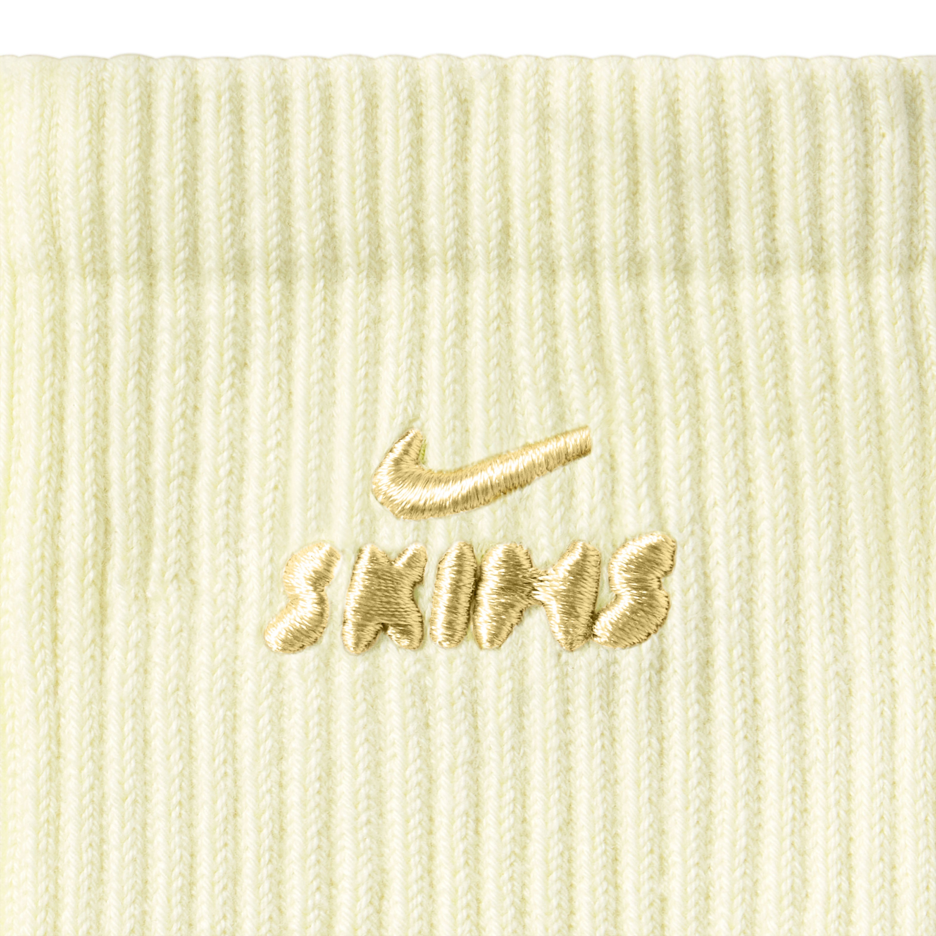 NikeSKIMS ACCESSORIES DRI-FIT™ PILATES CREW SOCK | LEMON DROP