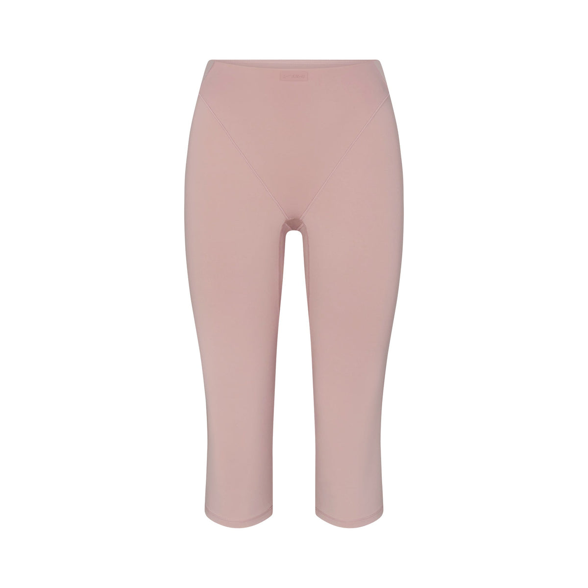 NikeSKIMS MATTE 17" V-LINE CROP LEGGING | HIMALAYAN FLAT ON A WHITE BACKGROUND | FLT