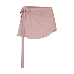 NikeSKIMS STRETCH KNIT WRAP SKIRT | HIMALAYAN FLAT ON A WHITE BACKGROUND | FLT