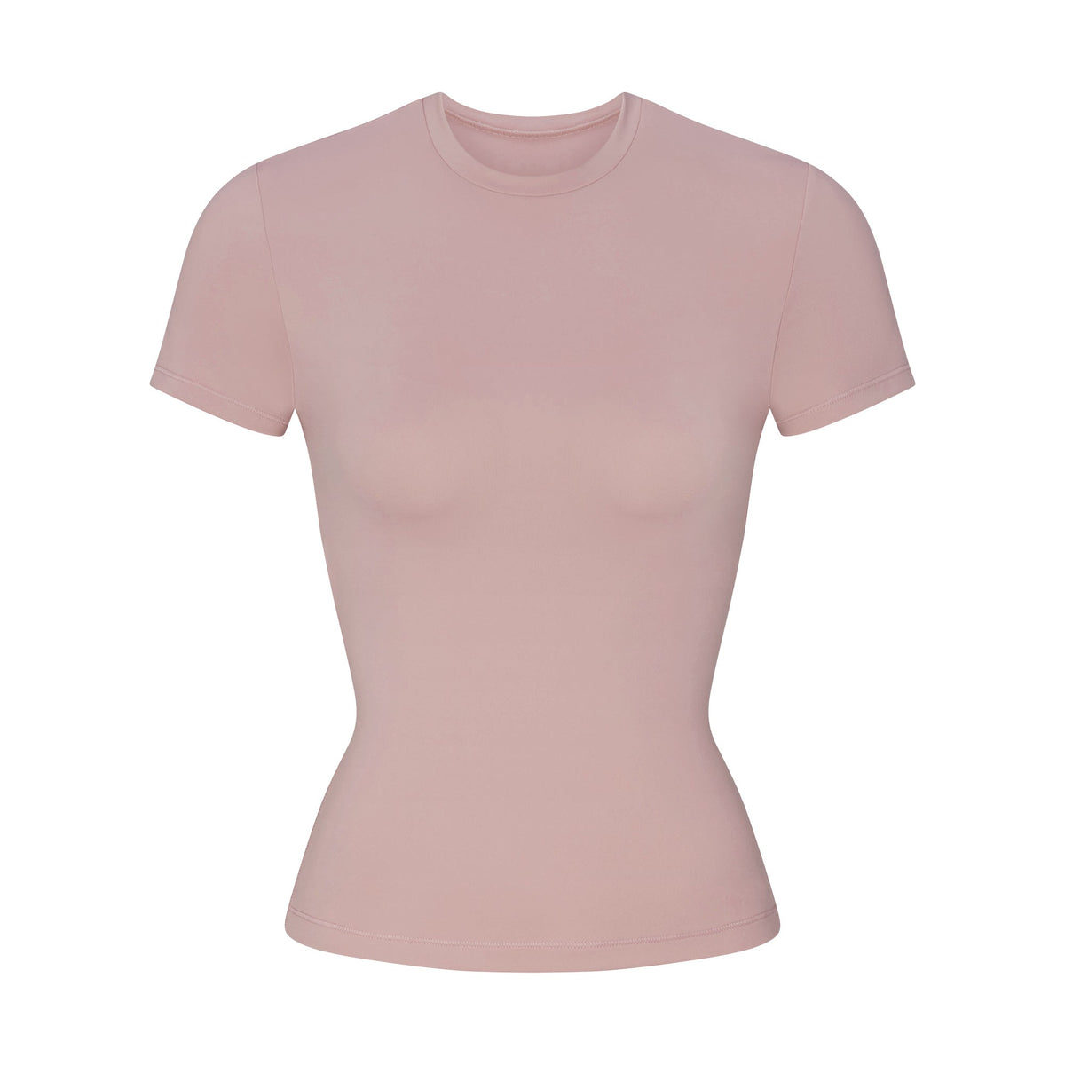 NikeSKIMS MATTE PADDED BABY TEE | HIMALAYAN FLAT ON A WHITE BACKGROUND | FLT
