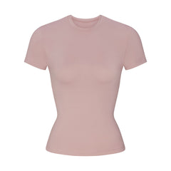 NikeSKIMS MATTE PADDED BABY TEE | HIMALAYAN FLAT ON A WHITE BACKGROUND | FLT