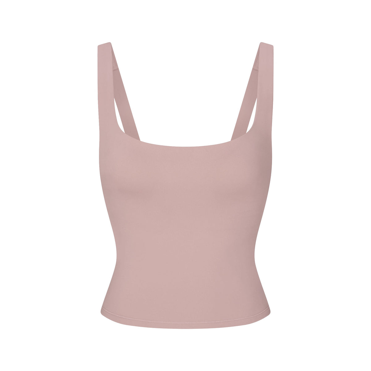 NikeSKIMS MATTE SQUARE NECK TANK | HIMALAYAN FLAT ON A WHITE BACKGROUND | FLT