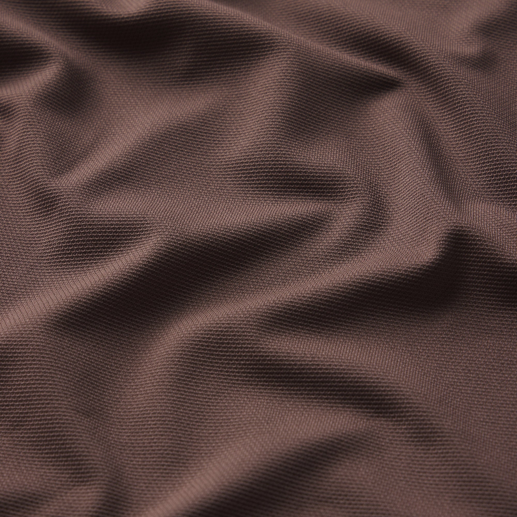 NikeSKIMS AIRY V-NECK OVERSIZED TOP | DARK SEPIA ON A MODEL SIDE VIEW @ | FOCUS: 0.0, 1.0, 0.9