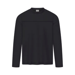 MESH APPAREL MENS LONG SLEEVE JERSEY | ONYX FLAT ON A WHITE BACKGROUND | FLT