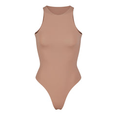 FITS EVERYBODY HIGH NECK BODYSUIT | SIENNA (BODYSUITS) LAYS FLAT ON A WHITE BACKGROUND | FLT