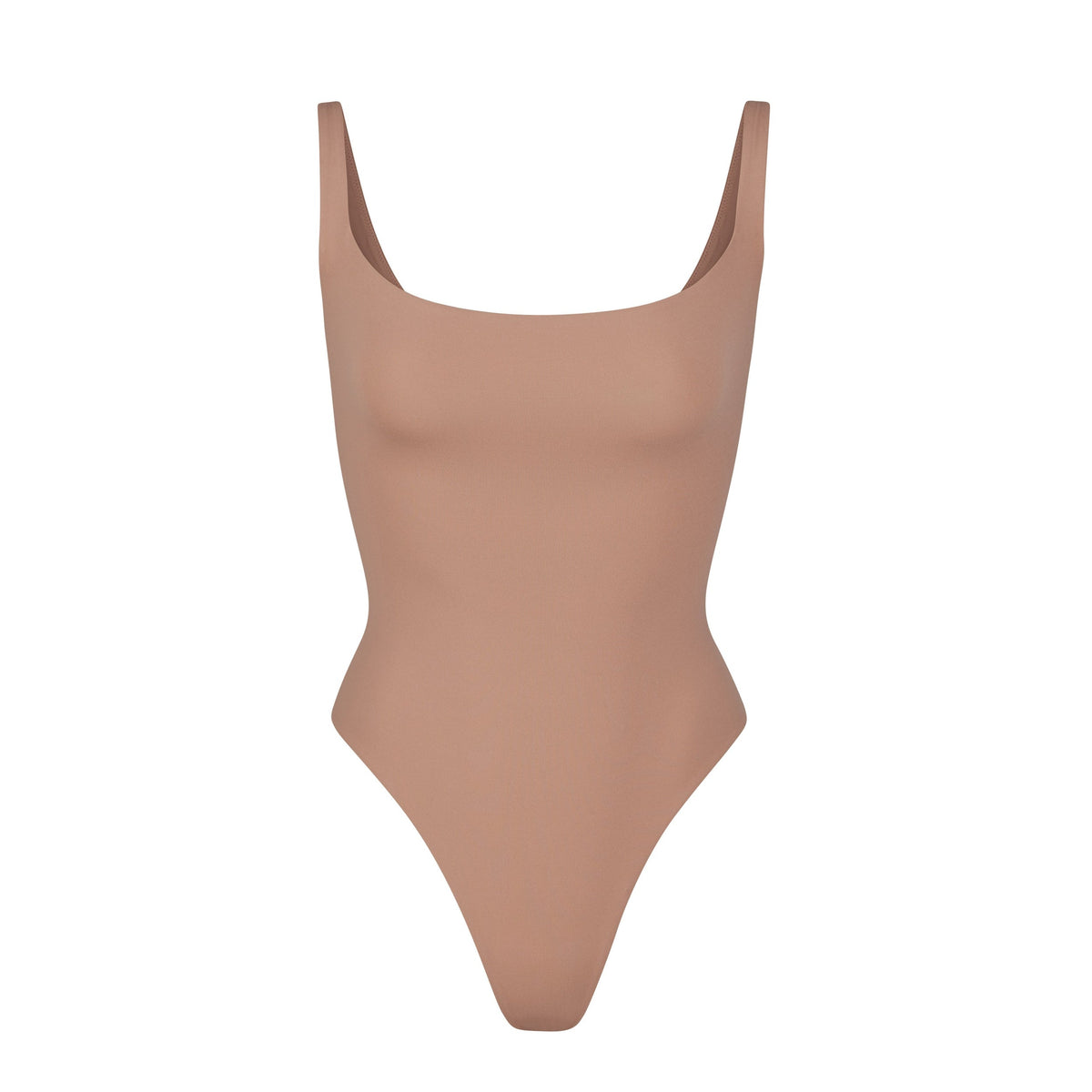 FITS EVERYBODY SQUARE NECK BODYSUIT | SIENNA (BODYSUITS) LAYS FLAT ON A WHITE BACKGROUND | FLT