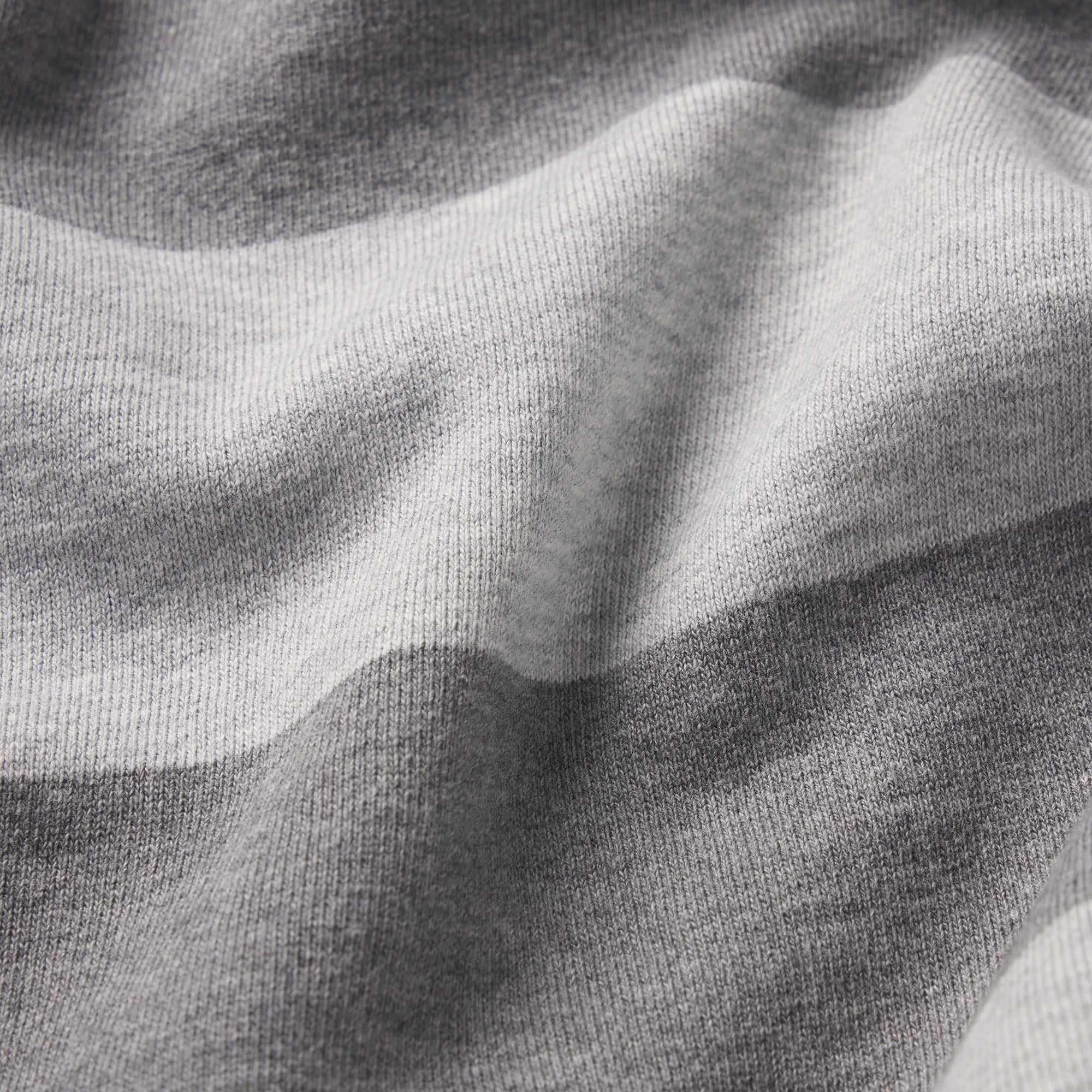 BOYFRIEND FLEECE OVERSIZED POLO | GREY HEATHER MULTI ON A MODEL | FOCUS: 0.0, 1.0, 0.9