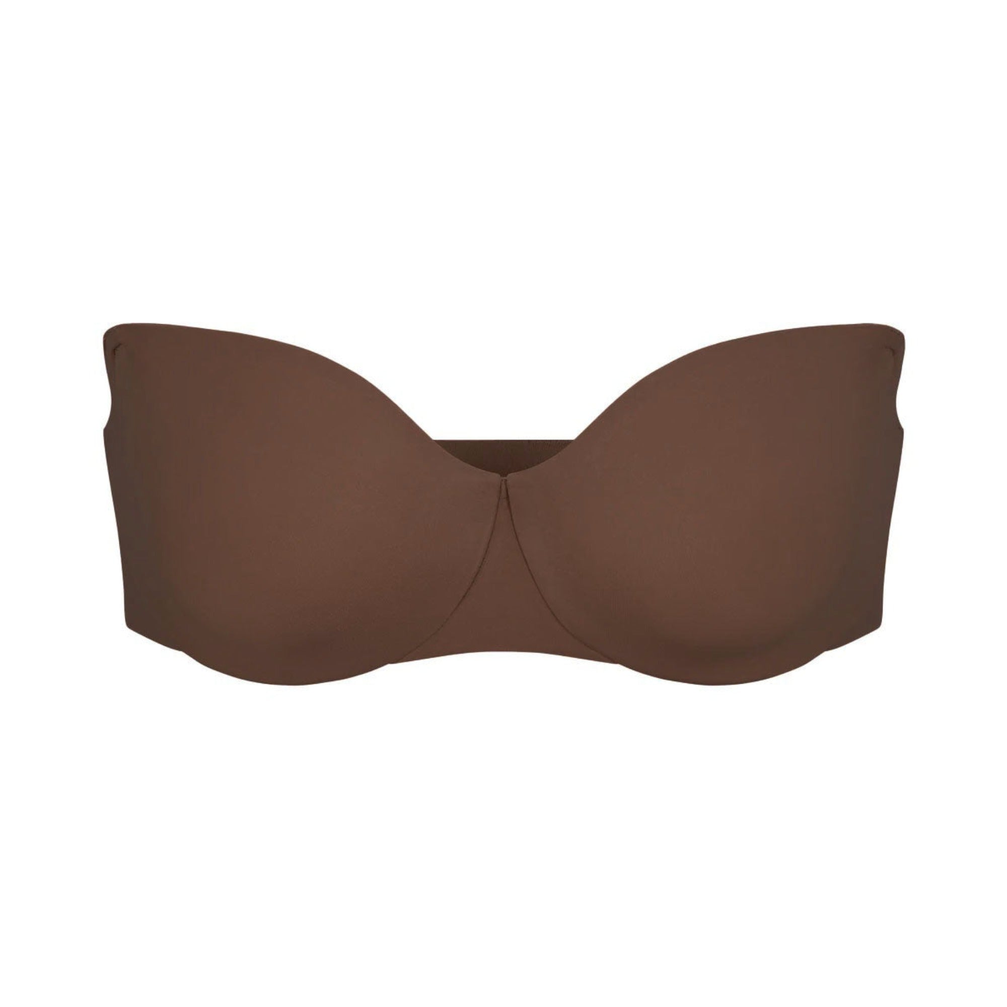 SMOOTHING INTIMATES UNLINED STRAPLESS BRA | JASPER (STRAPLESS BRAS) LAYS FLAT ON A WHITE BACKGROUND | FLT