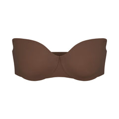 SMOOTHING INTIMATES UNLINED STRAPLESS BRA | JASPER (STRAPLESS BRAS) LAYS FLAT ON A WHITE BACKGROUND | FLT