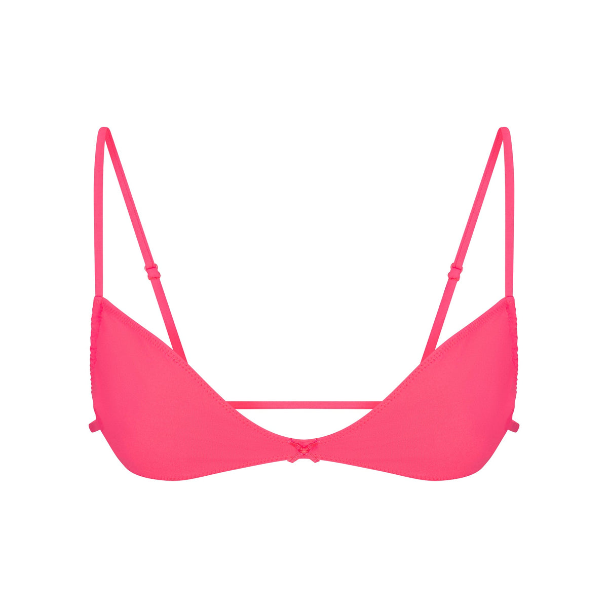 FITS EVERYBODY MICRO BANDEAU | ULTRA PINK FLAT ON A WHITE BACKGROUND | FLT