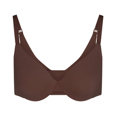 SMOOTHING INTIMATES FULL COVERAGE BRA | COCOA (MENS BUNDLES) FLAT ON A WHITE BACKGROUND | FLT