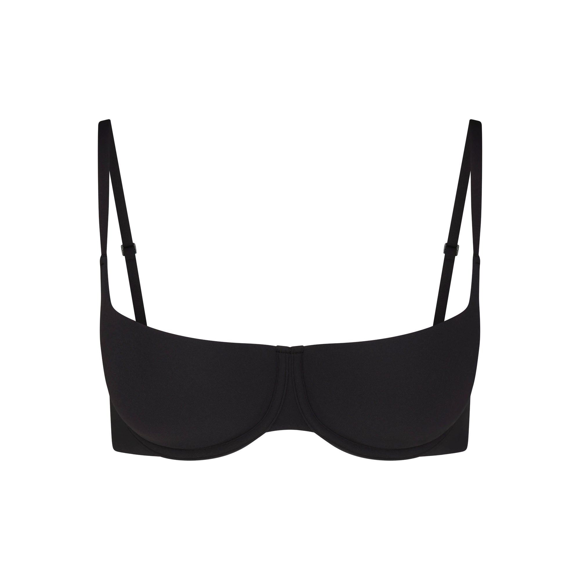 FITS EVERYBODY BALCONETTE BRA | ONYX FLAT ON A WHITE BACKGROUND | FLT