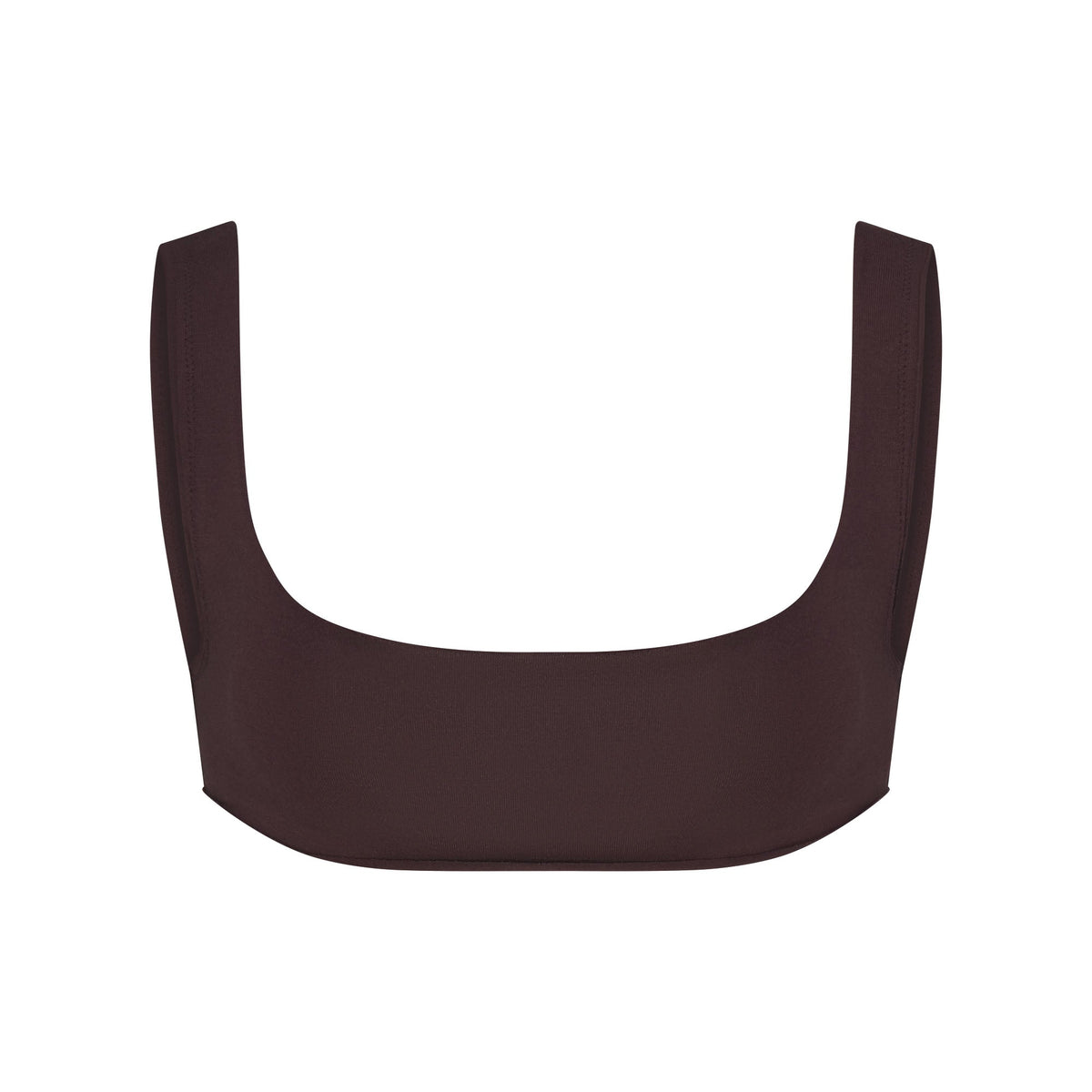 RAW EDGE COTTON MICRO SCOOP BRALETTE | PHOENIX FLAT ON A WHITE BACKGROUND | FLT