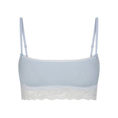 LIGHTWEIGHT COTTON STRAIGHT NECK BRALETTE | AIRSPACE FLAT ON A WHITE BACKGROUND | FLT