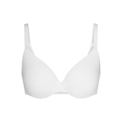 EVERYDAY COTTON FULL COVERAGE BRA | SNOW FLAT ON A WHITE BACKGROUND | FLT