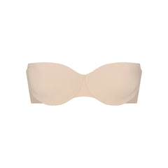 SMOOTHING INTIMATES STRAPLESS BRA | CLAY FLAT ON A WHITE BACKGROUND | FLT