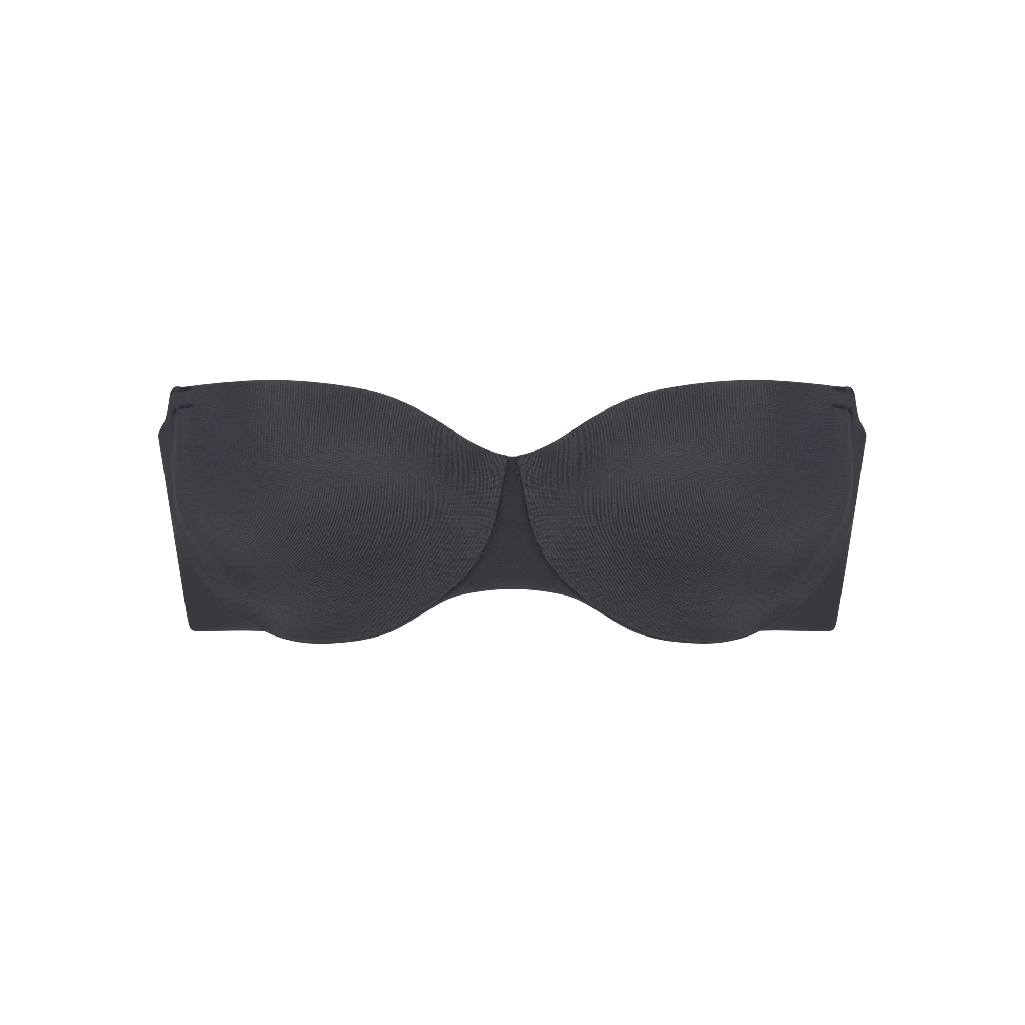 SMOOTHING INTIMATES STRAPLESS BRA | ONYX FLAT ON A WHITE BACKGROUND | FLT