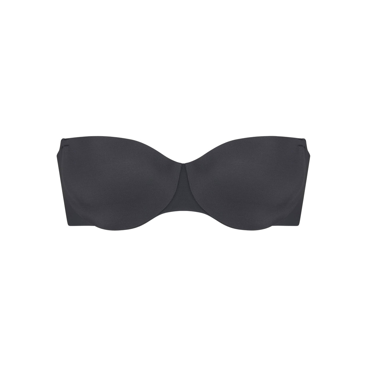SMOOTHING INTIMATES STRAPLESS BRA | ONYX FLAT ON A WHITE BACKGROUND | FLT