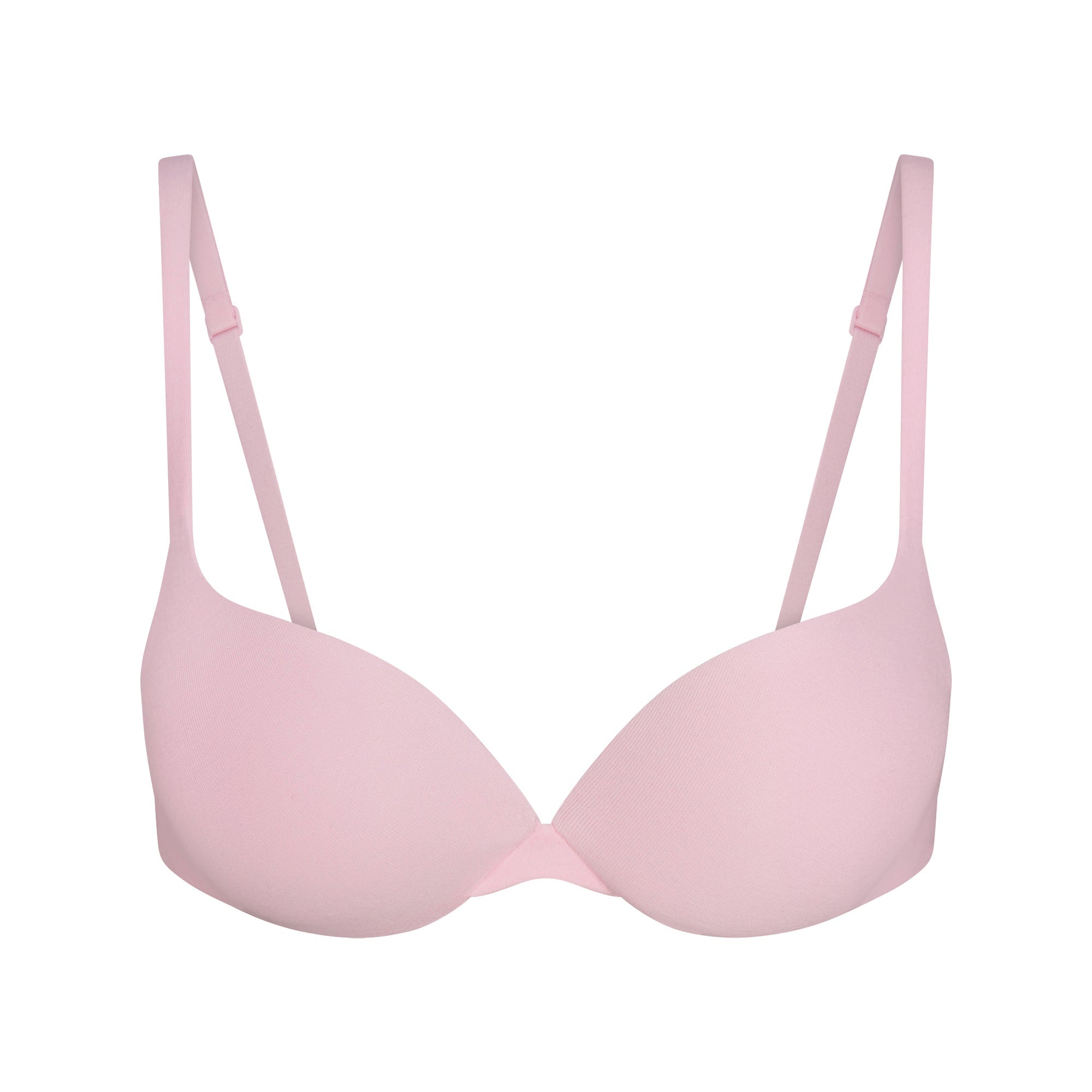 EVERYDAY COTTON ULTIMATE TEARDROP PUSH-UP BRA | PEONY FLAT ON A WHITE BACKGROUND | FLT