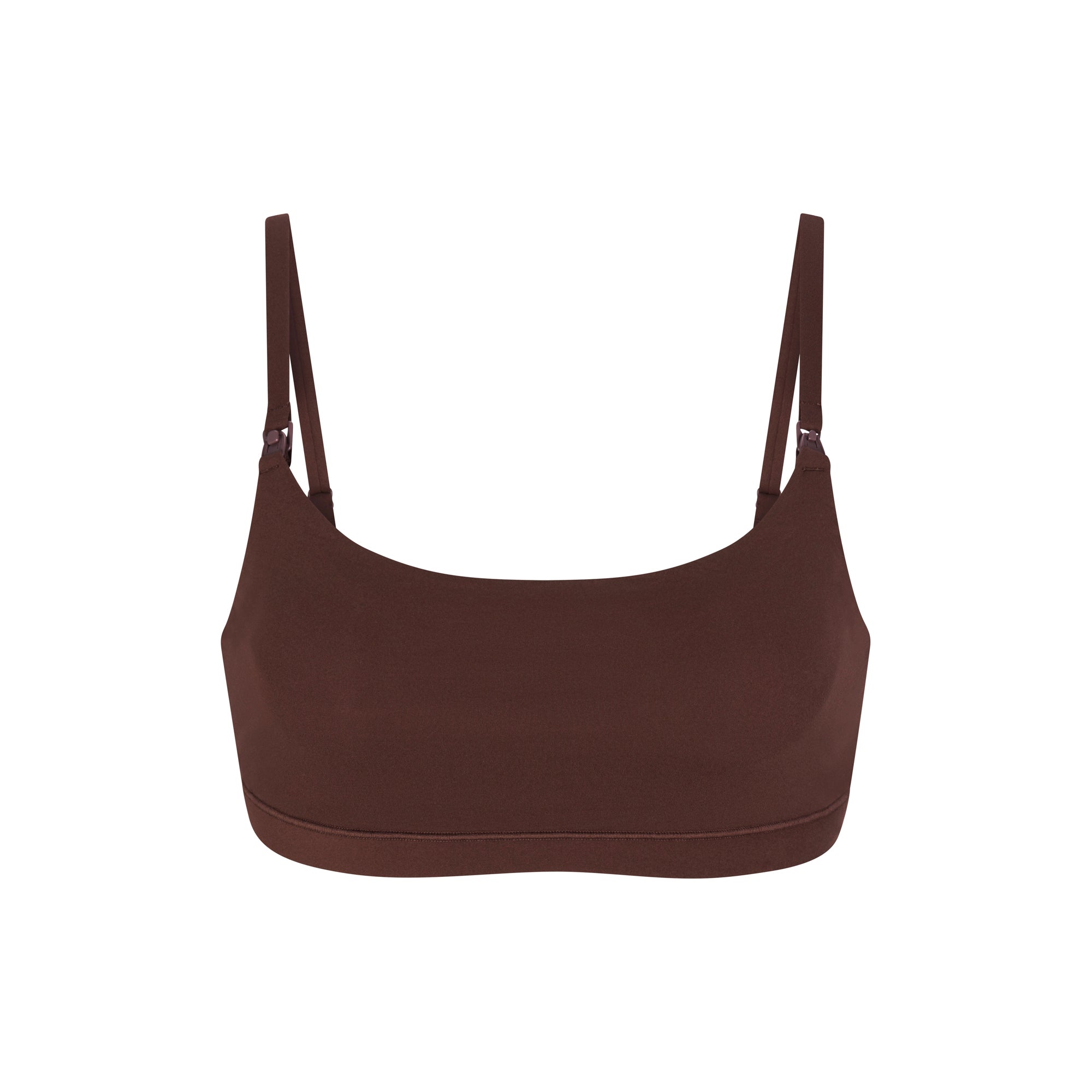 FITS EVERYBODY MATERNITY NURSING SCOOP BRALETTE FLAT ON A WHITE BACKGROUND |