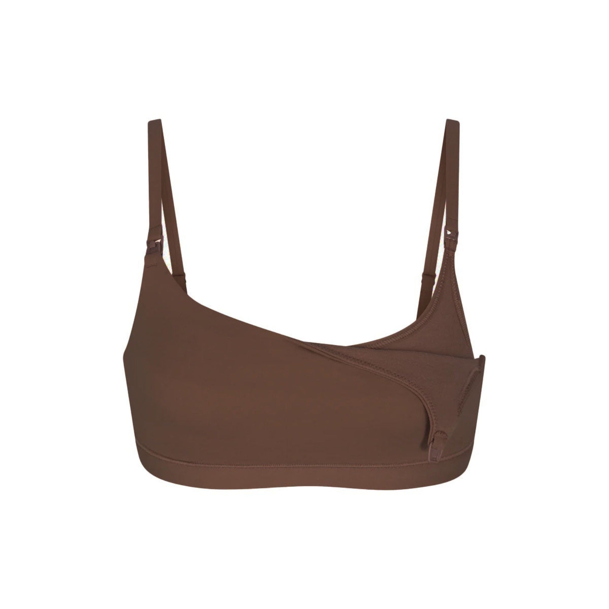 FITS EVERYBODY MATERNITY PUMPING SCOOP BRALETTE | JASPER (MATERNITY BRALETTES) LAYS FLAT ON A WHITE BACKGROUND | FLT
