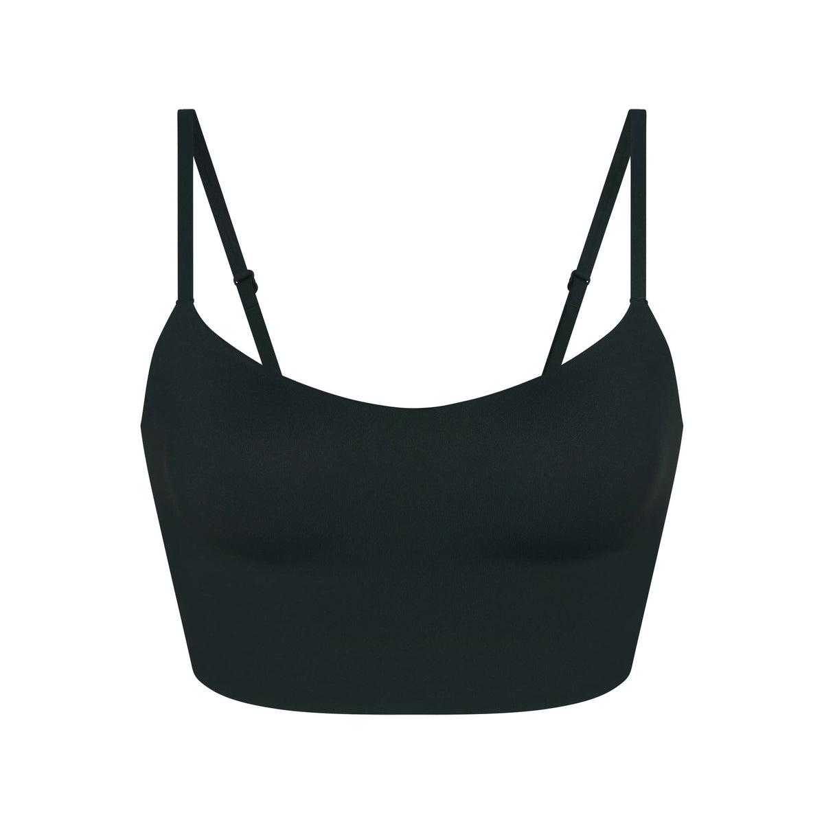 NikeSKIMS MATTE CAMI BRA TOP | DARK TEAL FLAT ON A WHITE BACKGROUND | FLT