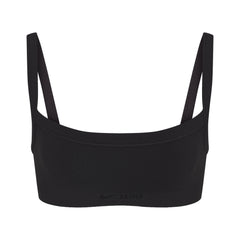 NikeSKIMS VINTAGE SEAMLESS CAMI BRA | OBSIDIAN FLAT ON A WHITE BACKGROUND | FLT