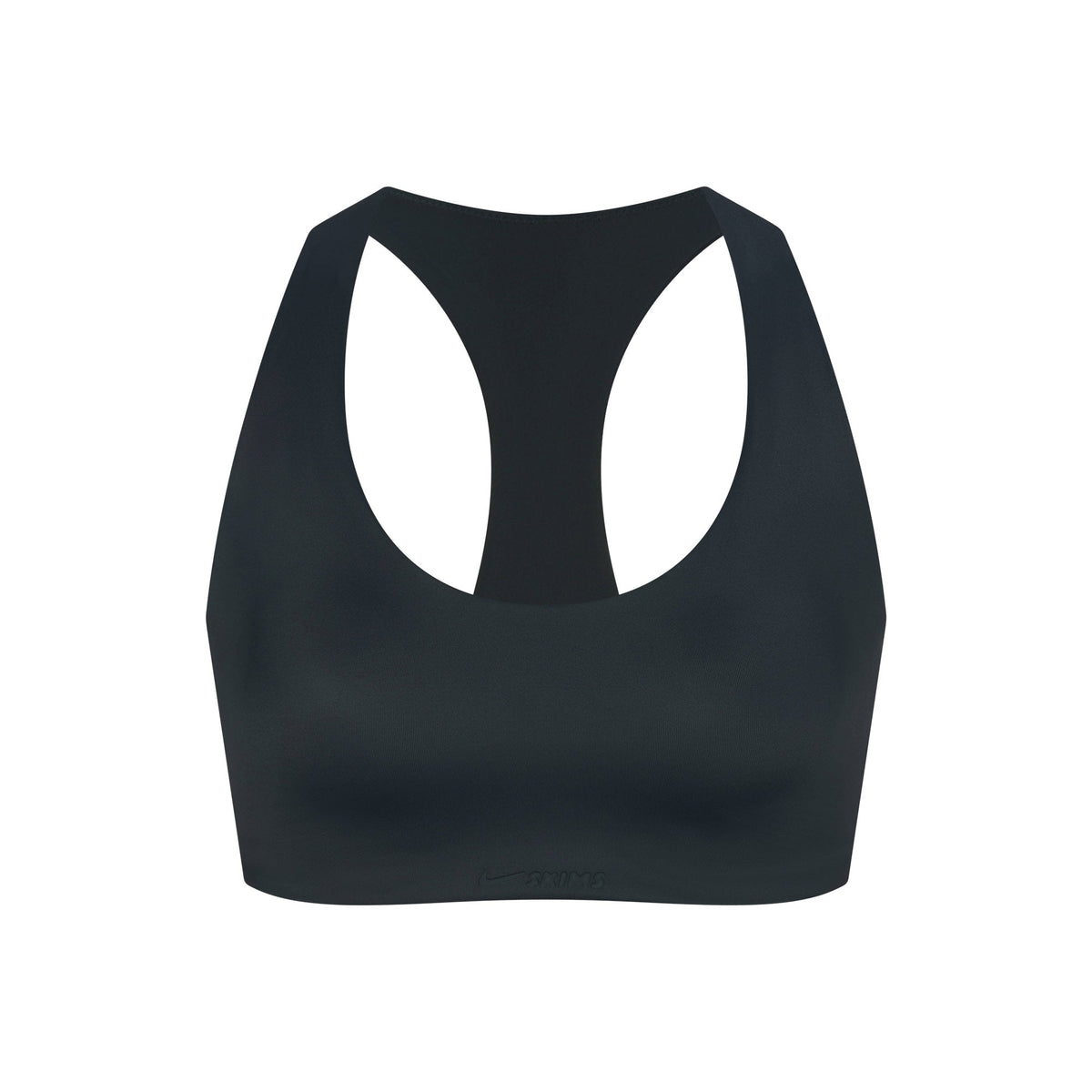 NikeSKIMS SHINE RACER BACK BRA | DARK TEAL FLAT ON A WHITE BACKGROUND | FLT