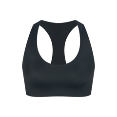 NikeSKIMS SHINE RACER BACK BRA | DARK TEAL FLAT ON A WHITE BACKGROUND | FLT