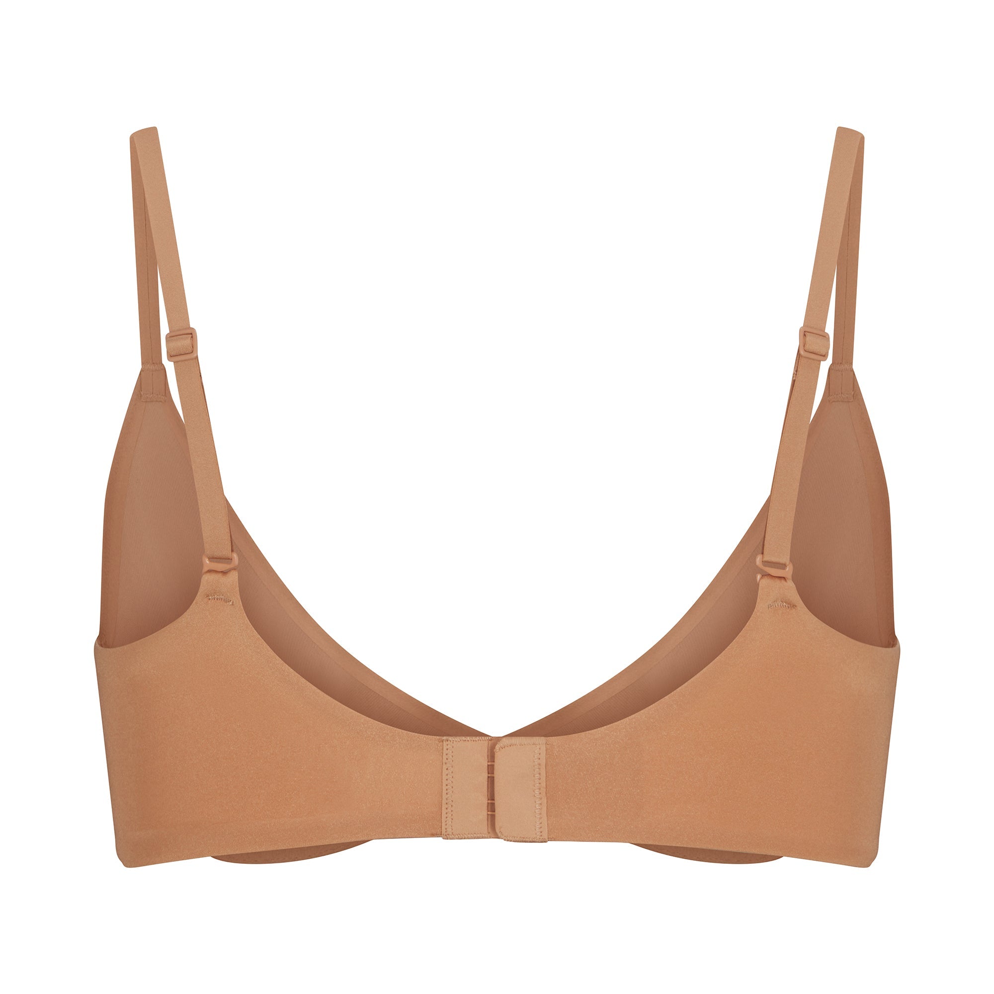 WEIGHTLESS SCOOP BRA LAYS FLAT ON A WHITE BACKGROUND | FLT
