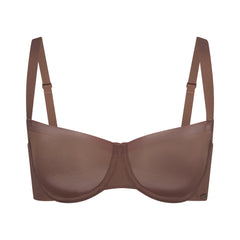 NO SHOW UNLINED BALCONETTE BRA | JASPER (BALCONETTE BRAS) LAYS FLAT ON A WHITE BACKGROUND | FLT