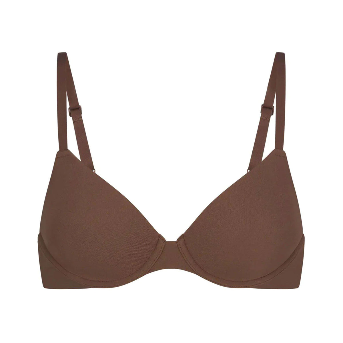 FITS EVERYBODY T-SHIRT BRA | JASPER (DEMI BRAS) LAYS FLAT ON A WHITE BACKGROUND | FLT