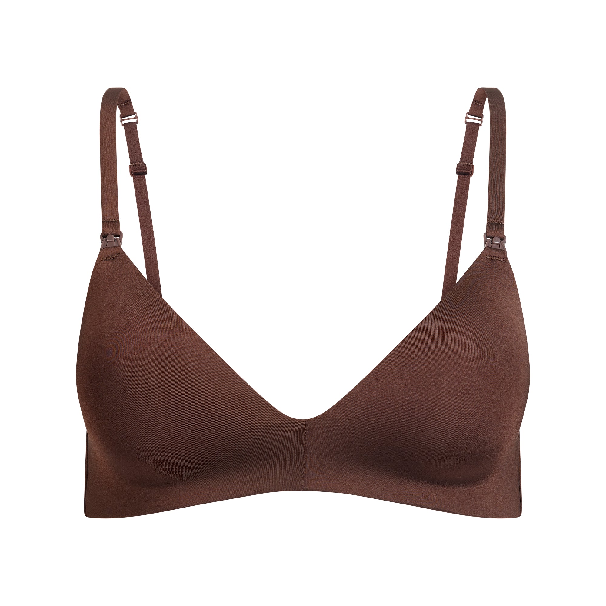 WIRELESS FORM MATERNITY NURSING BRA | COCOA FLAT ON A WHITE BACKGROUND | FLT